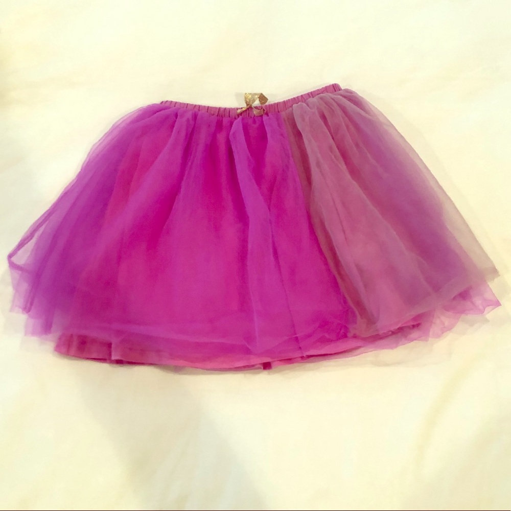 Purple tulle skirt Crewcuts 8